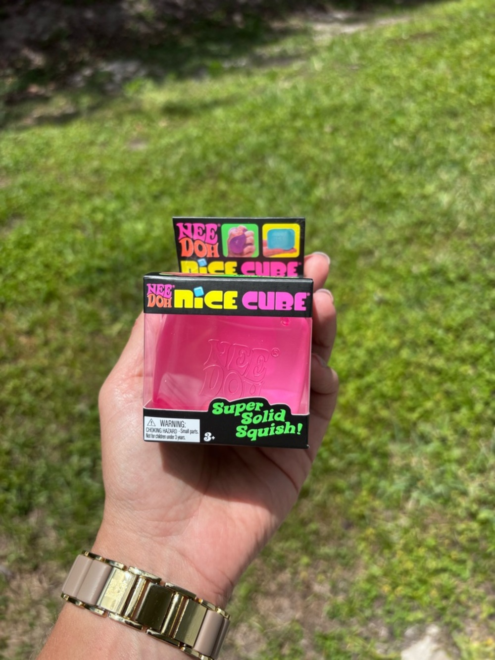 Nice Cube Super Solid Squish - Pink